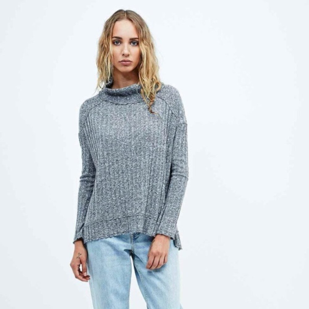 Free People Clarissa Mock Neck Sweater